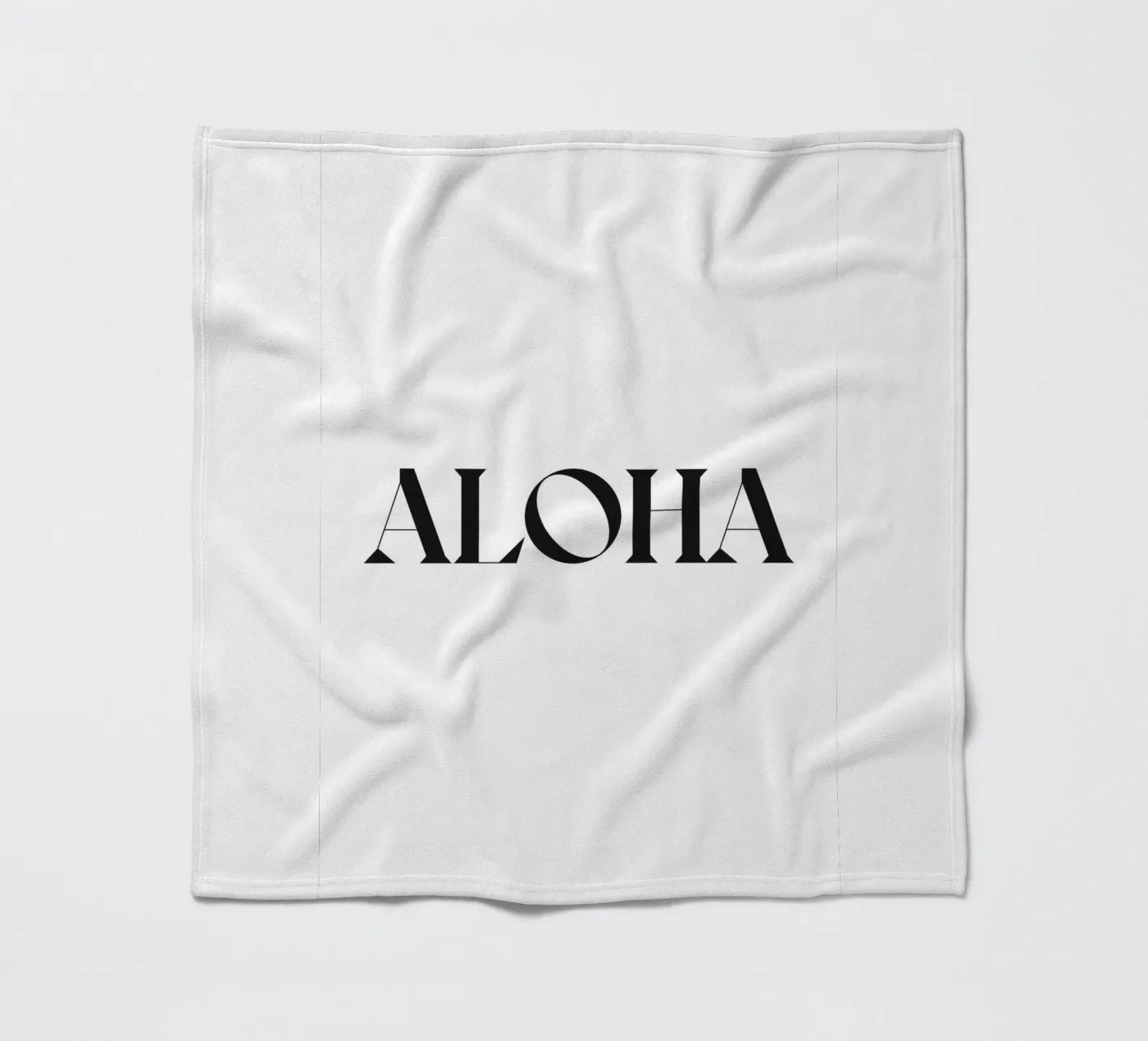 ALOHA coperta in pile da n.4