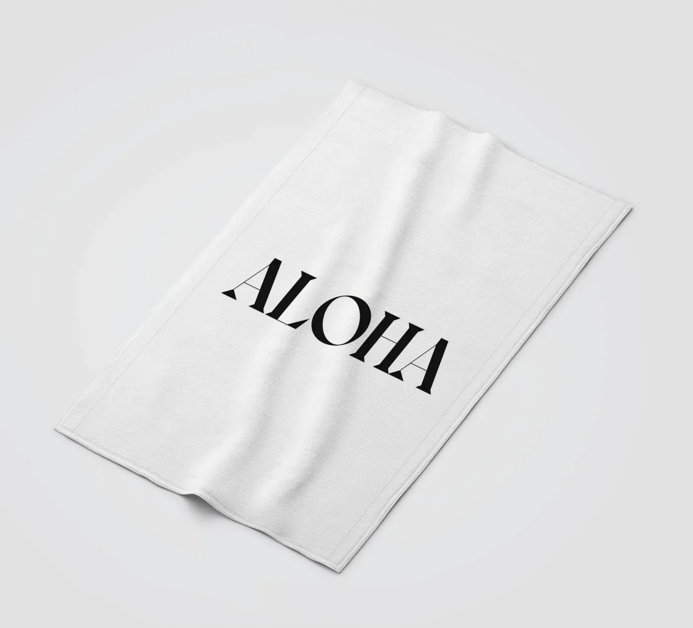 ALOHA coperta in pile da n.4