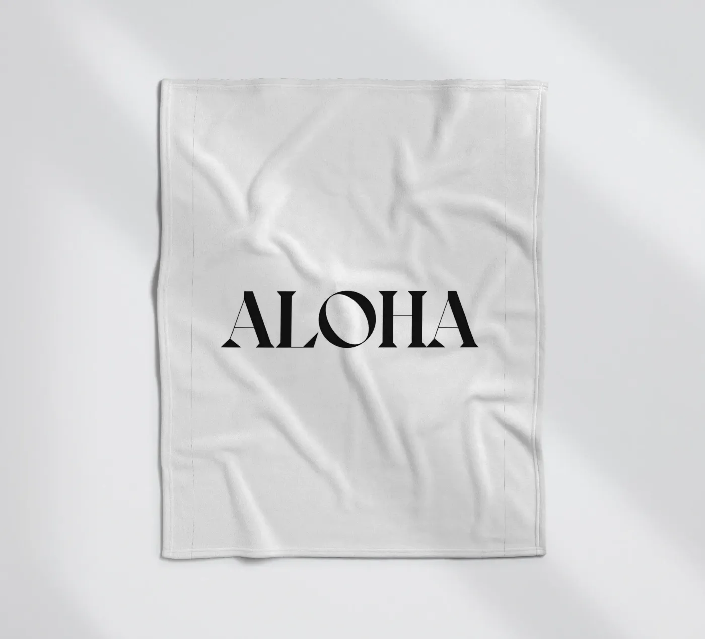 ALOHA coperta in pile da n.4