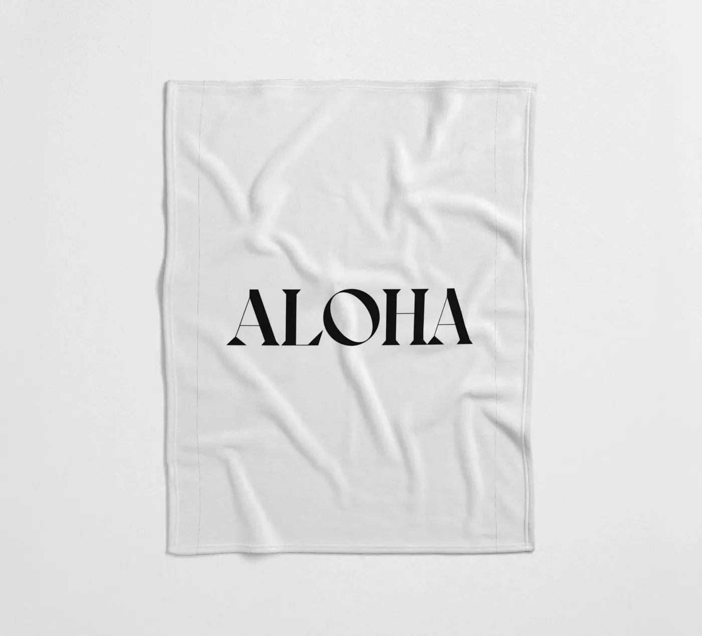 ALOHA coperta in pile da n.4