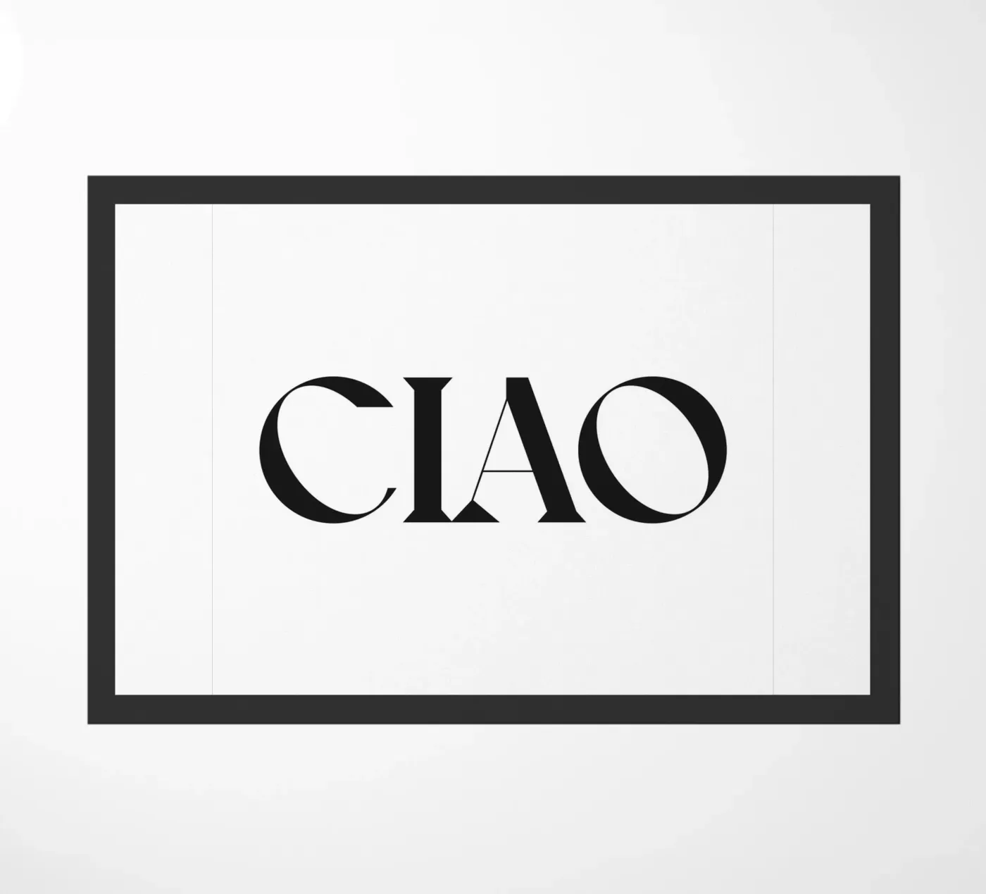 CIAO Fußmatte von n.4