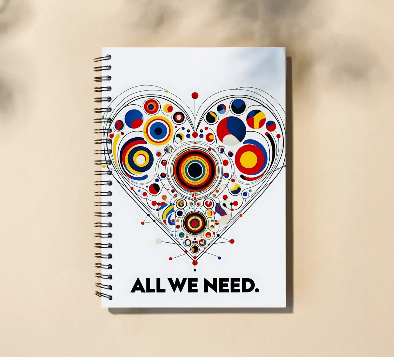 All we need spiral notebook by nomad