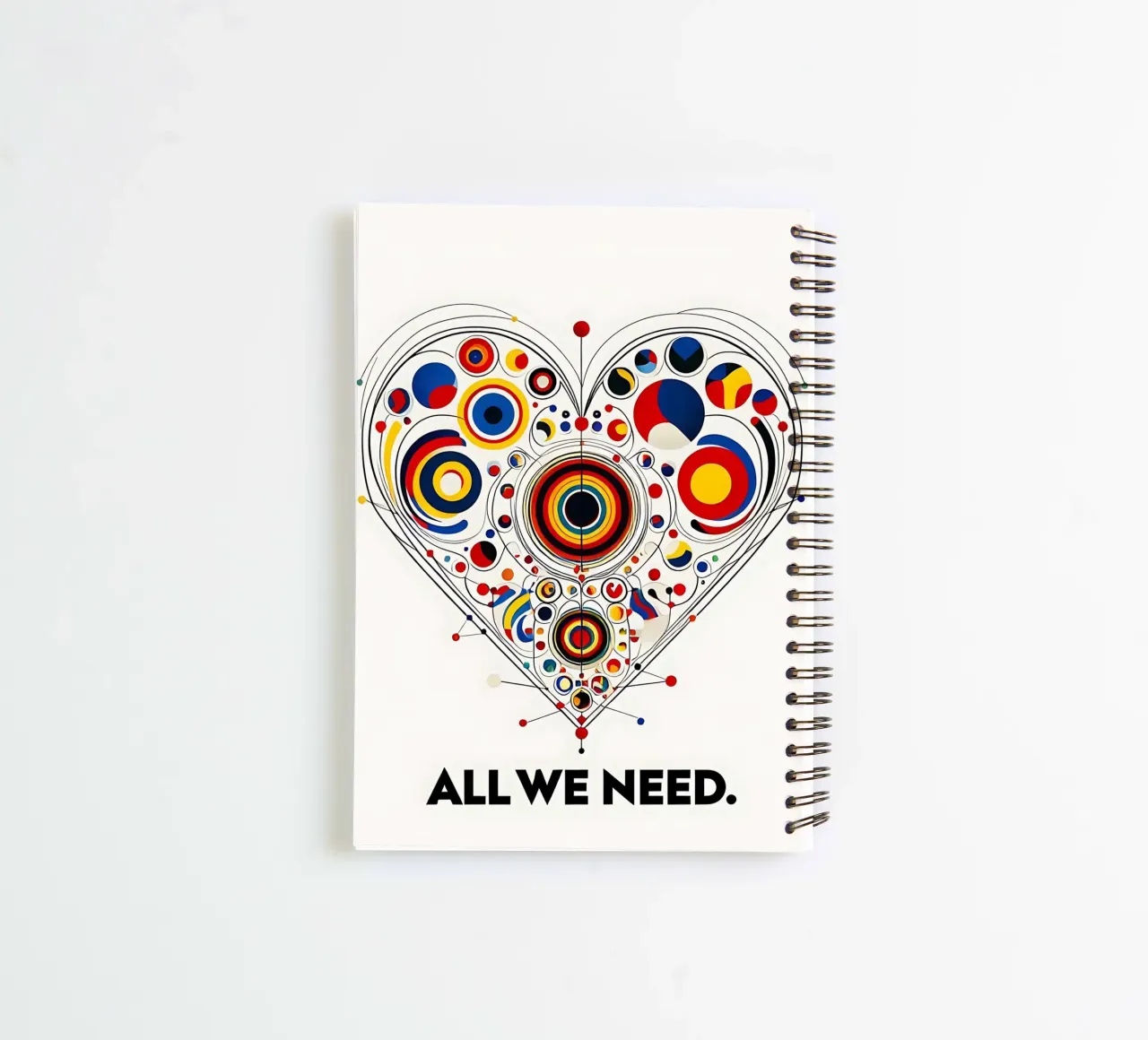 All we need spiral notebook by nomad