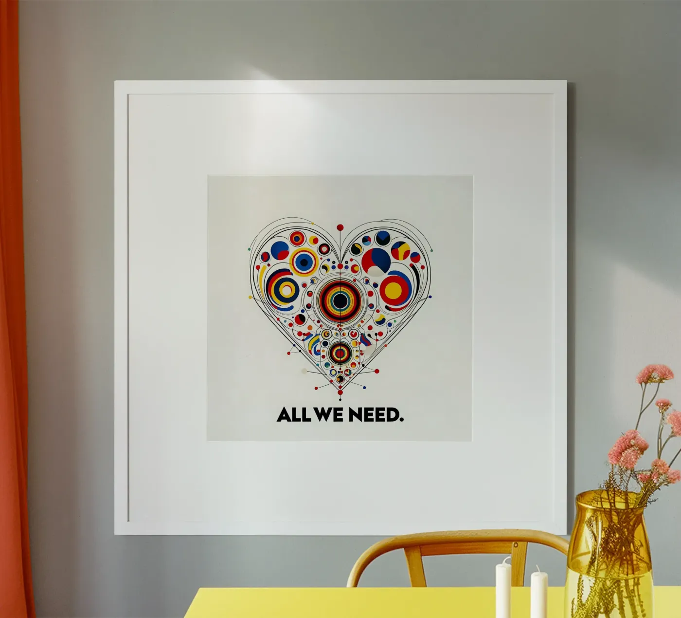 All we need poster by nomad