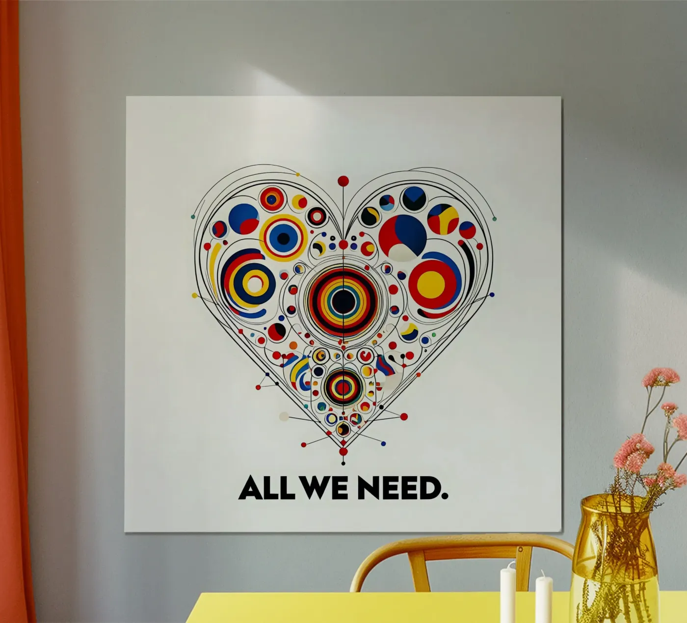 All we need poster by nomad