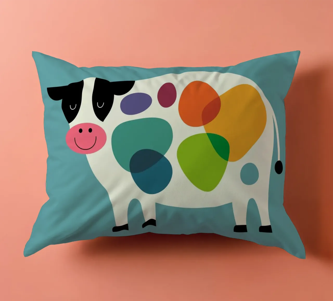 Mucca fantastica cuscino da Andy Westface
