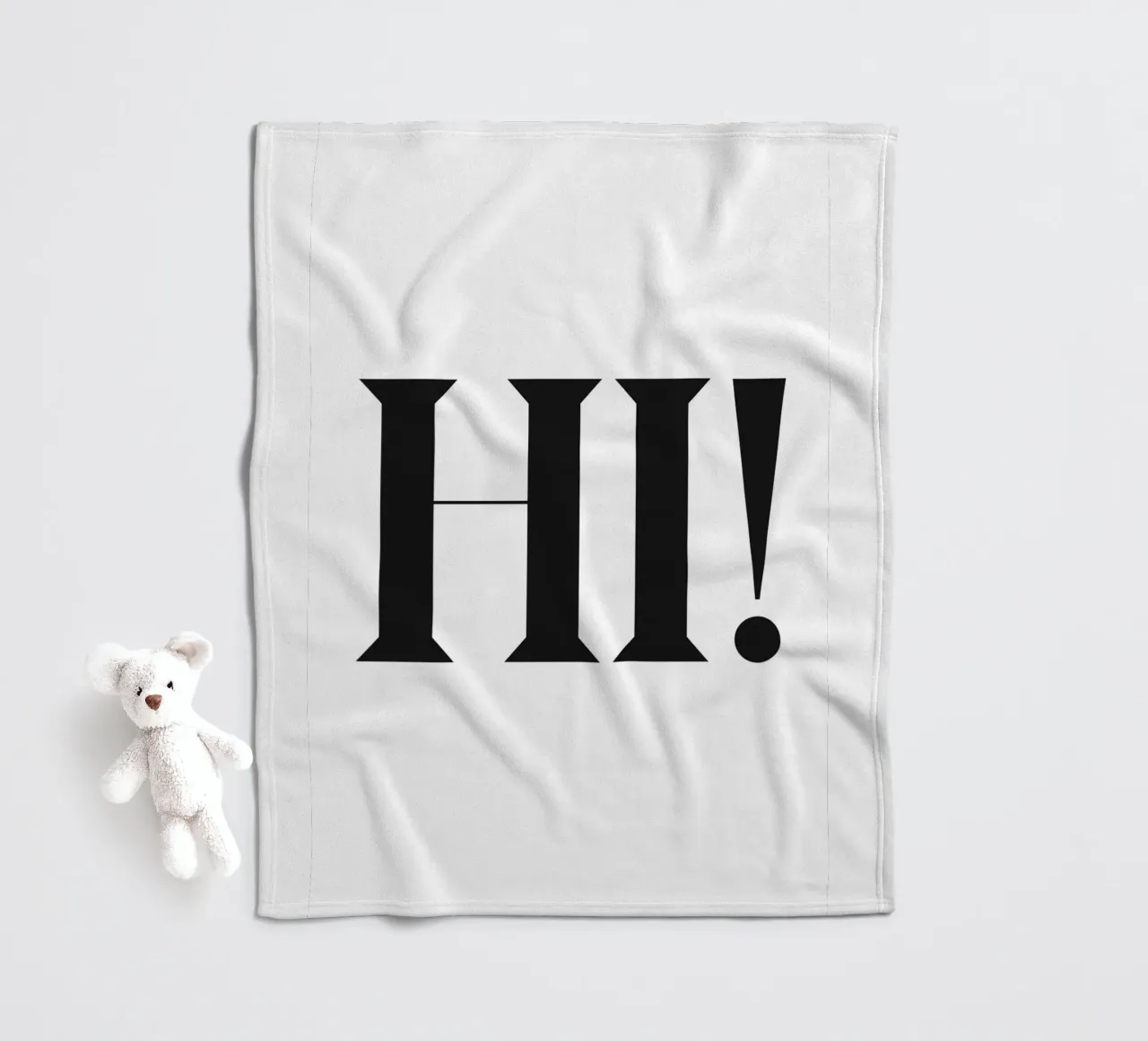 CIAO! coperta in pile da n.4