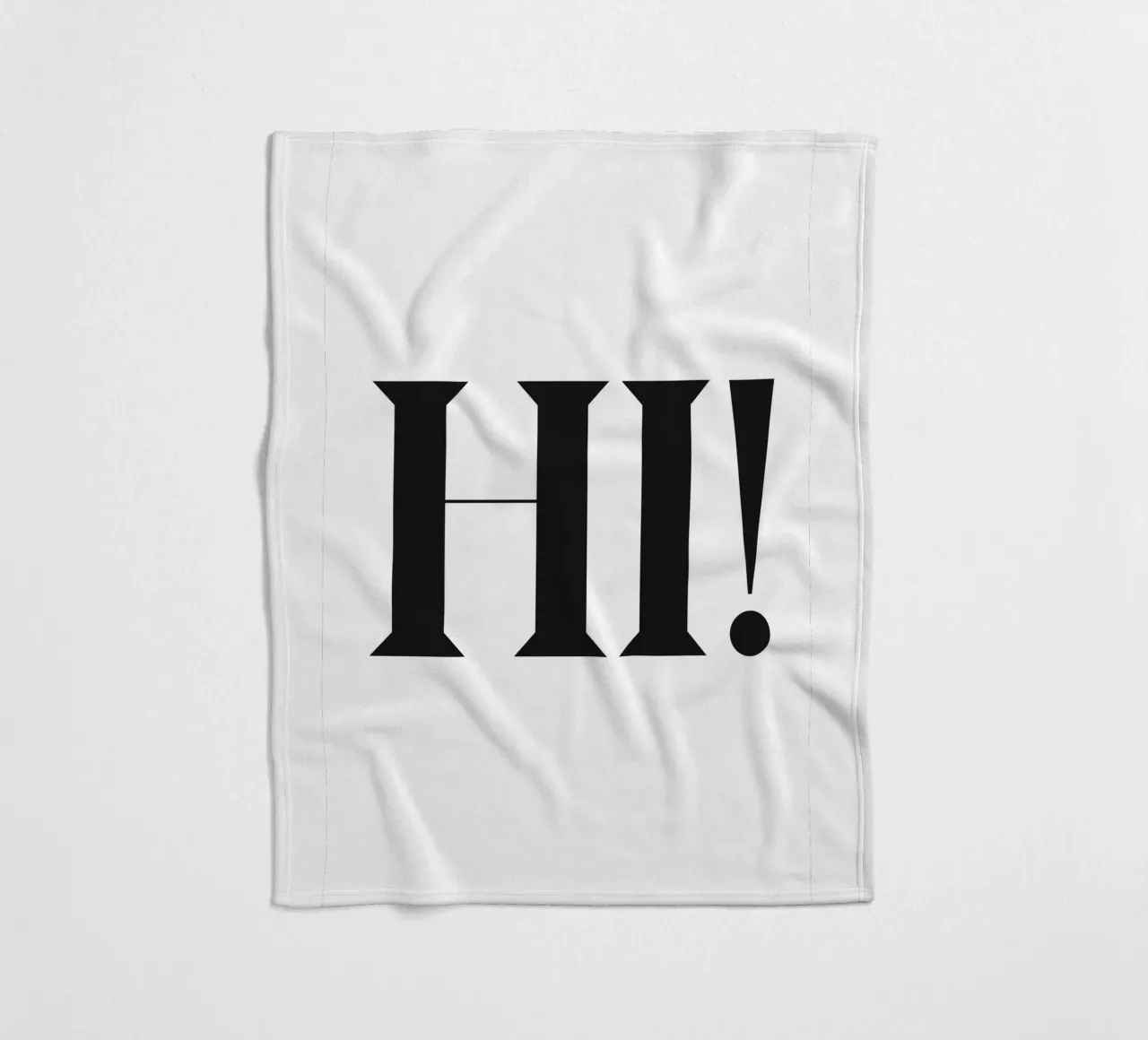 CIAO! coperta in pile da n.4