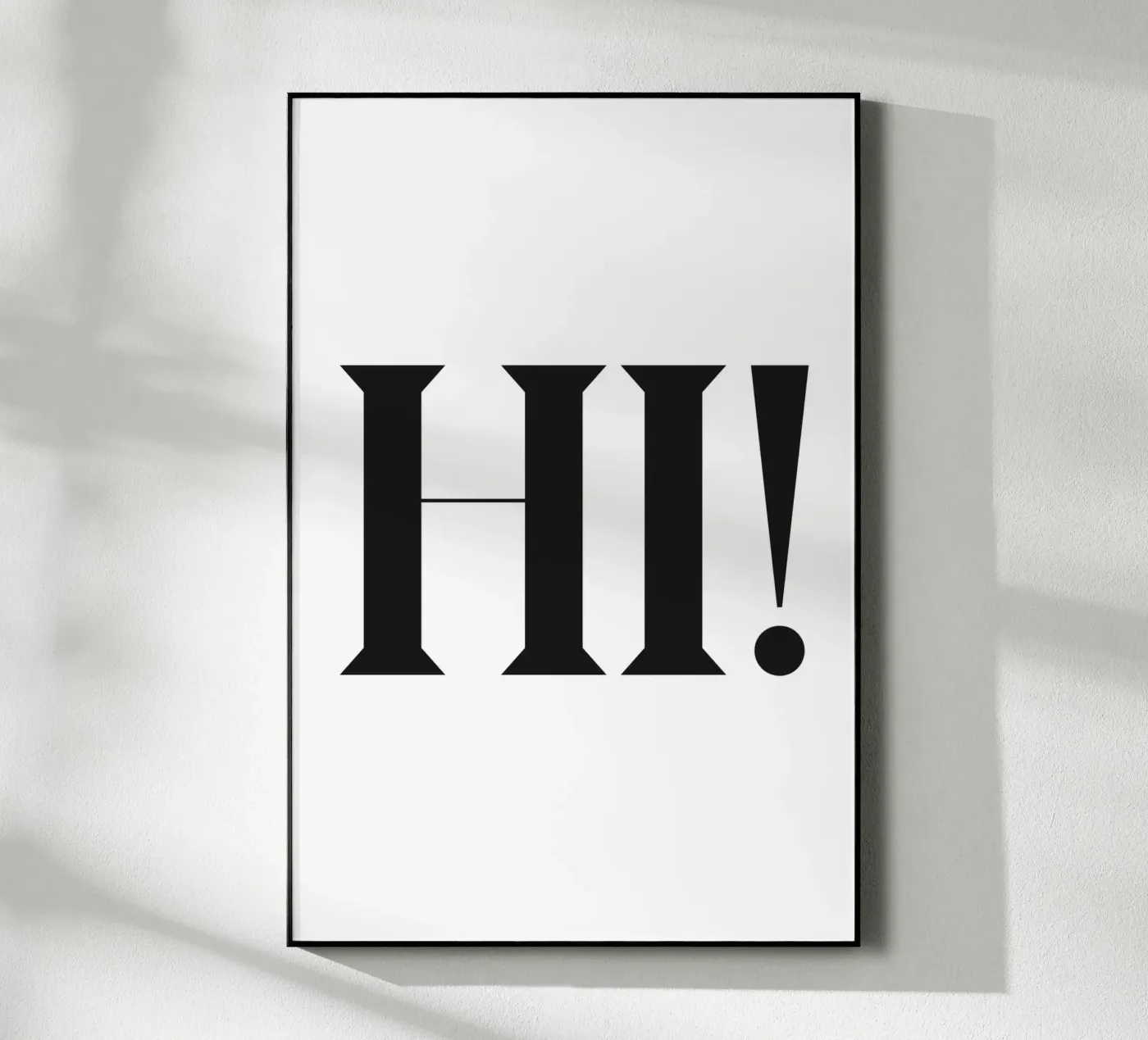 HI! Acryl-Glas von n.4