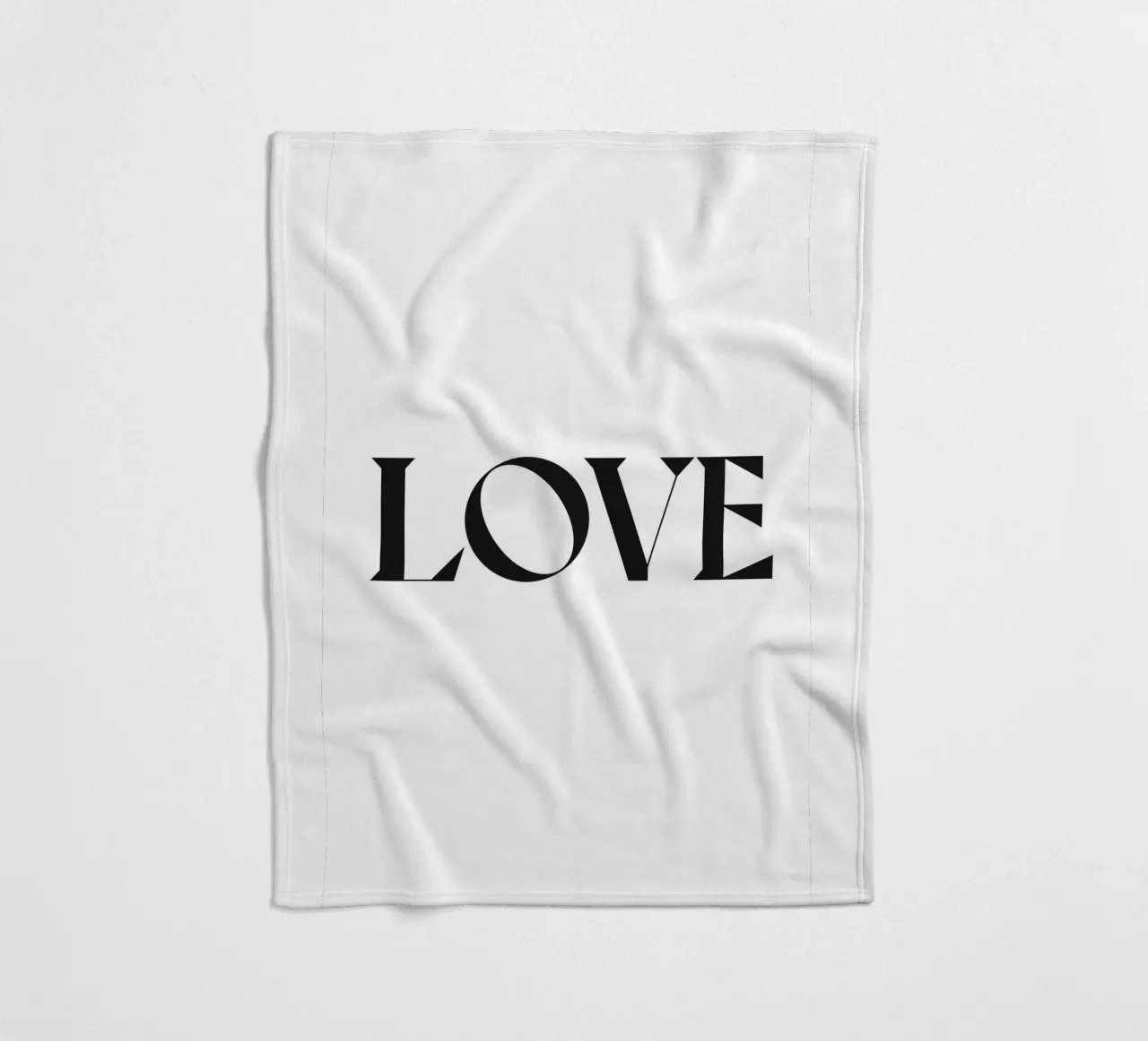 AMORE coperta in pile da n.4