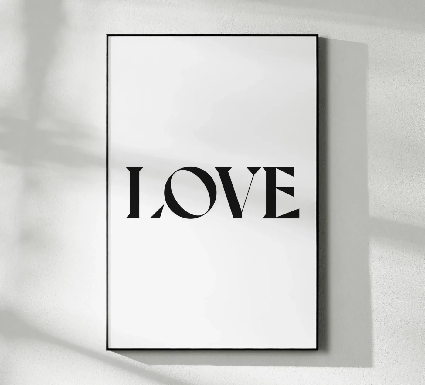 LOVE Acryl-Glas von n.4