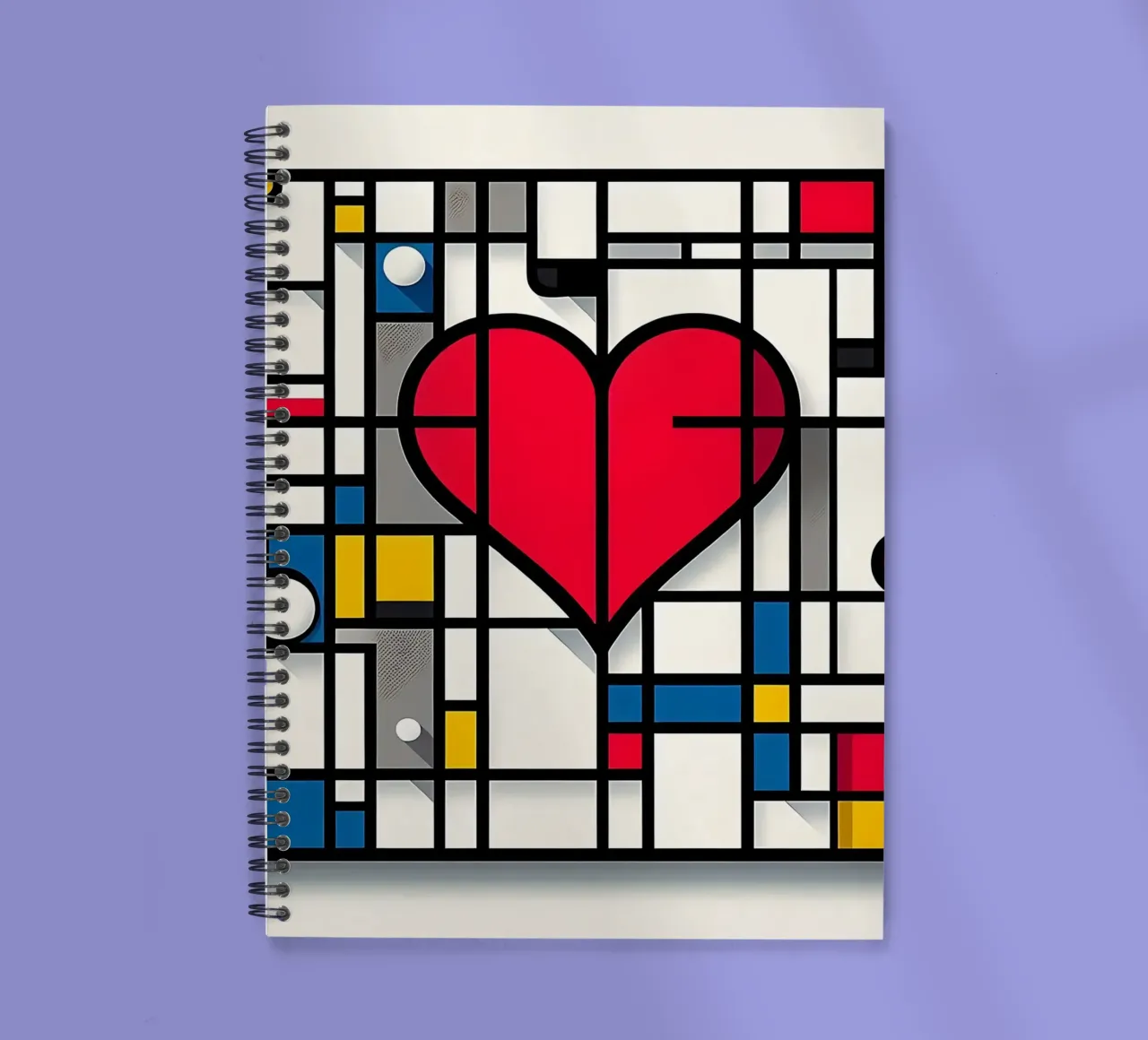 Heart spiral notebook by nomad