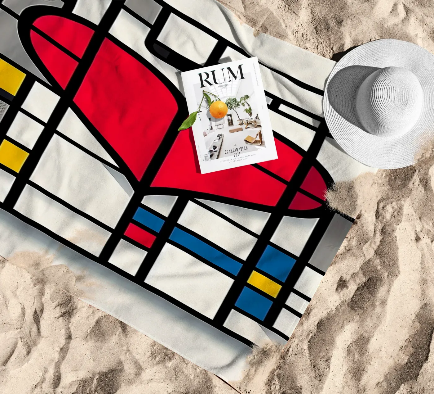 Heart serviette de plage de nomad