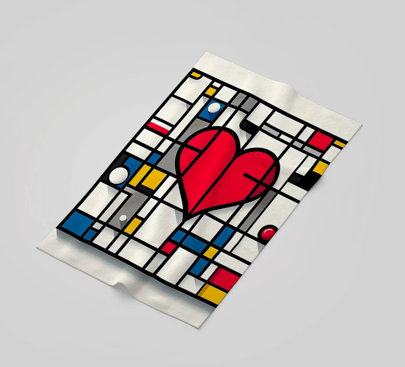 Heart serviette de plage de nomad