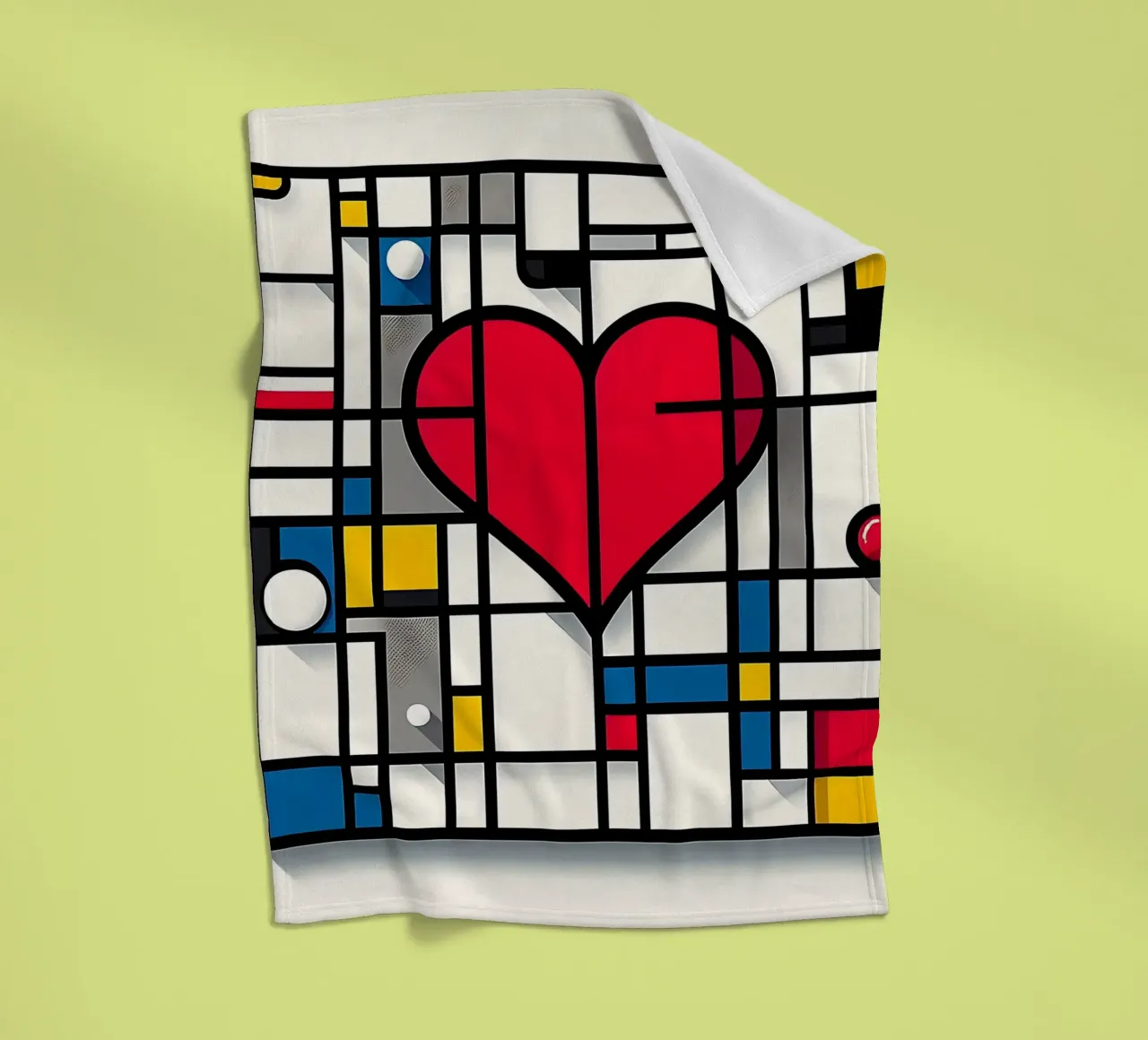 Cuore coperta in pile da nomad