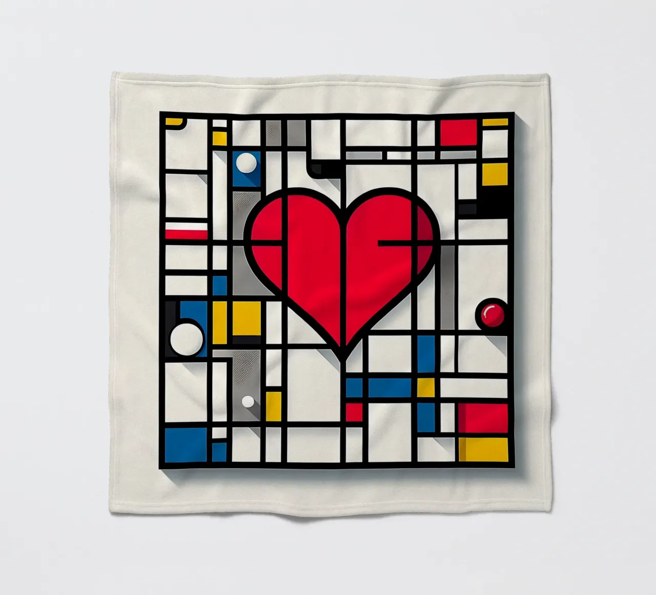 Cuore coperta in pile da nomad