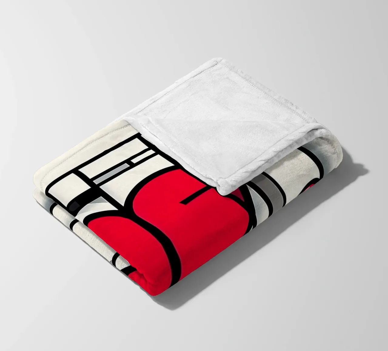 Cuore coperta in pile da nomad