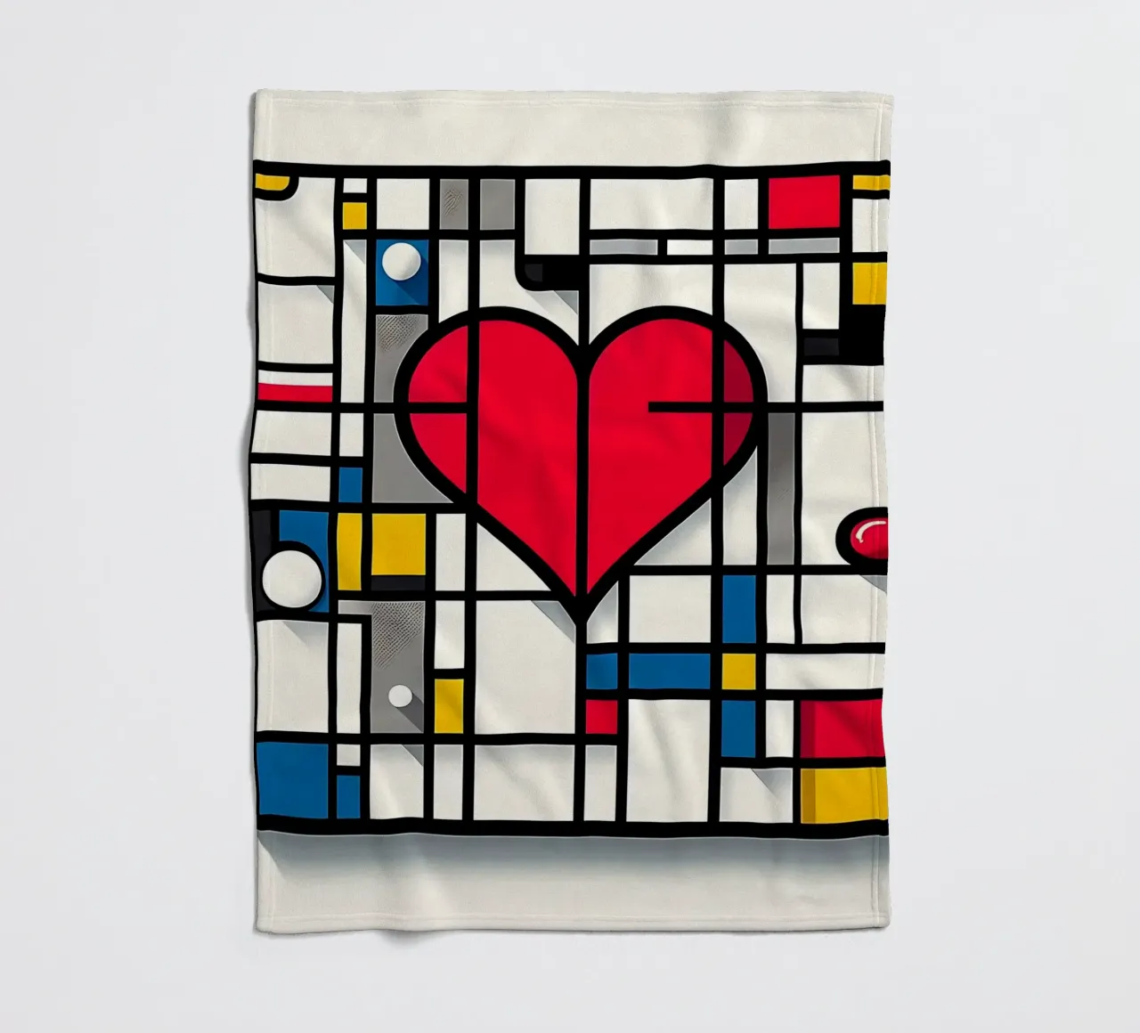 Cuore coperta in pile da nomad