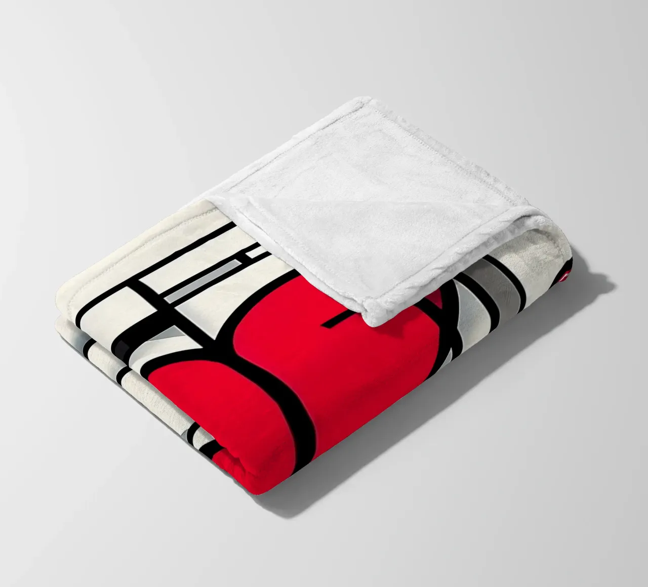 Cuore coperta in pile da nomad