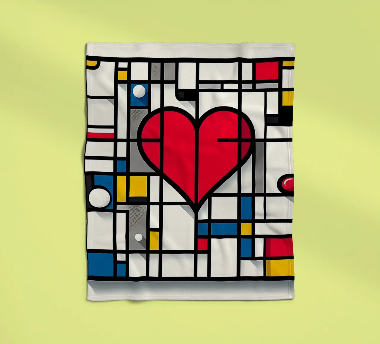 Cuore coperta in pile da nomad