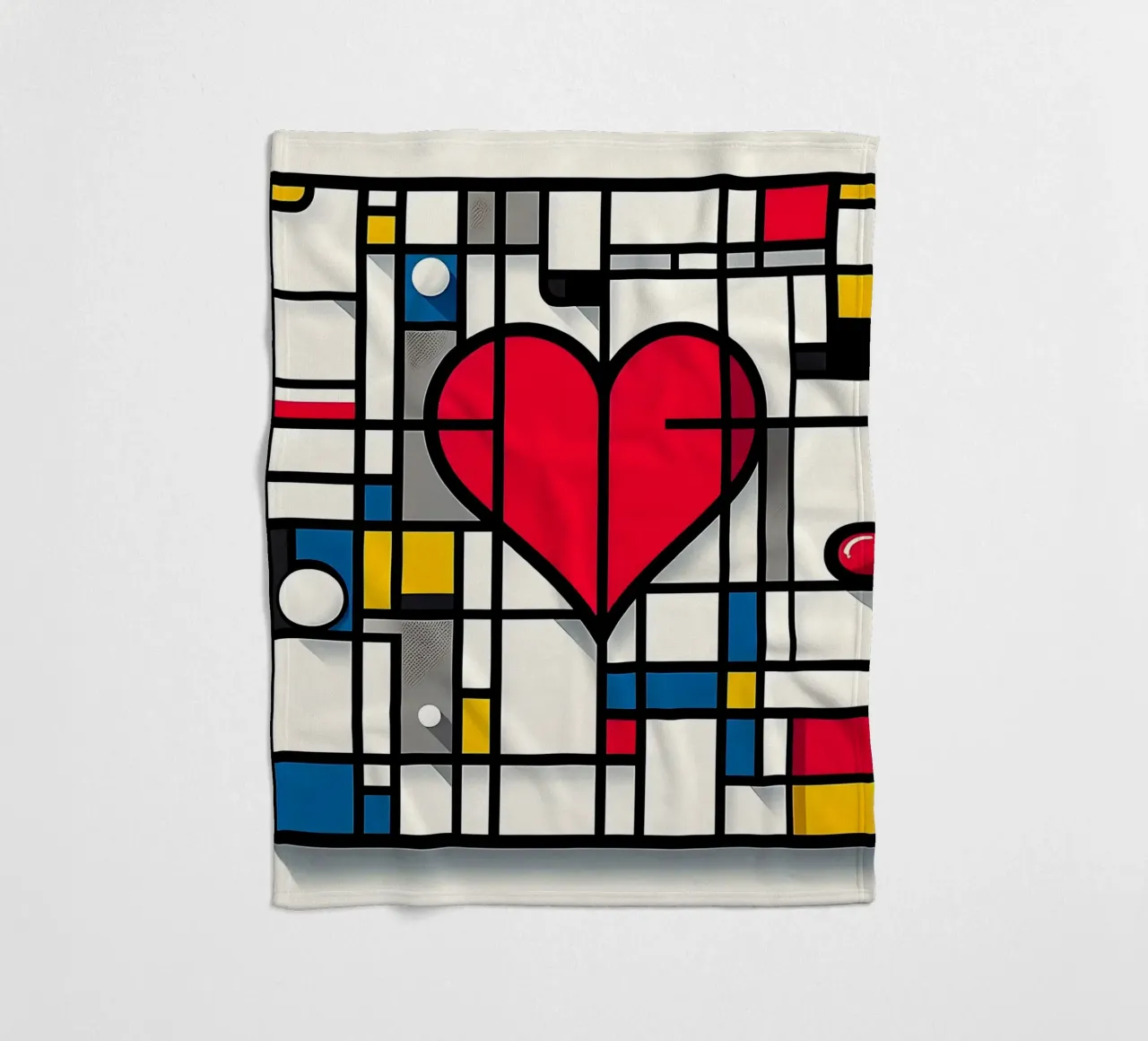 Cuore coperta in pile da nomad