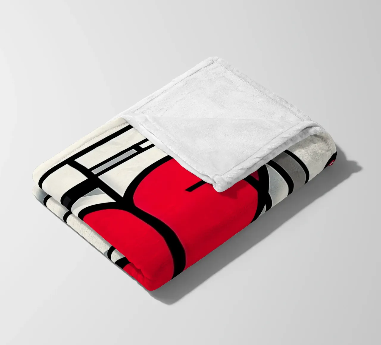 Cuore coperta in pile da nomad