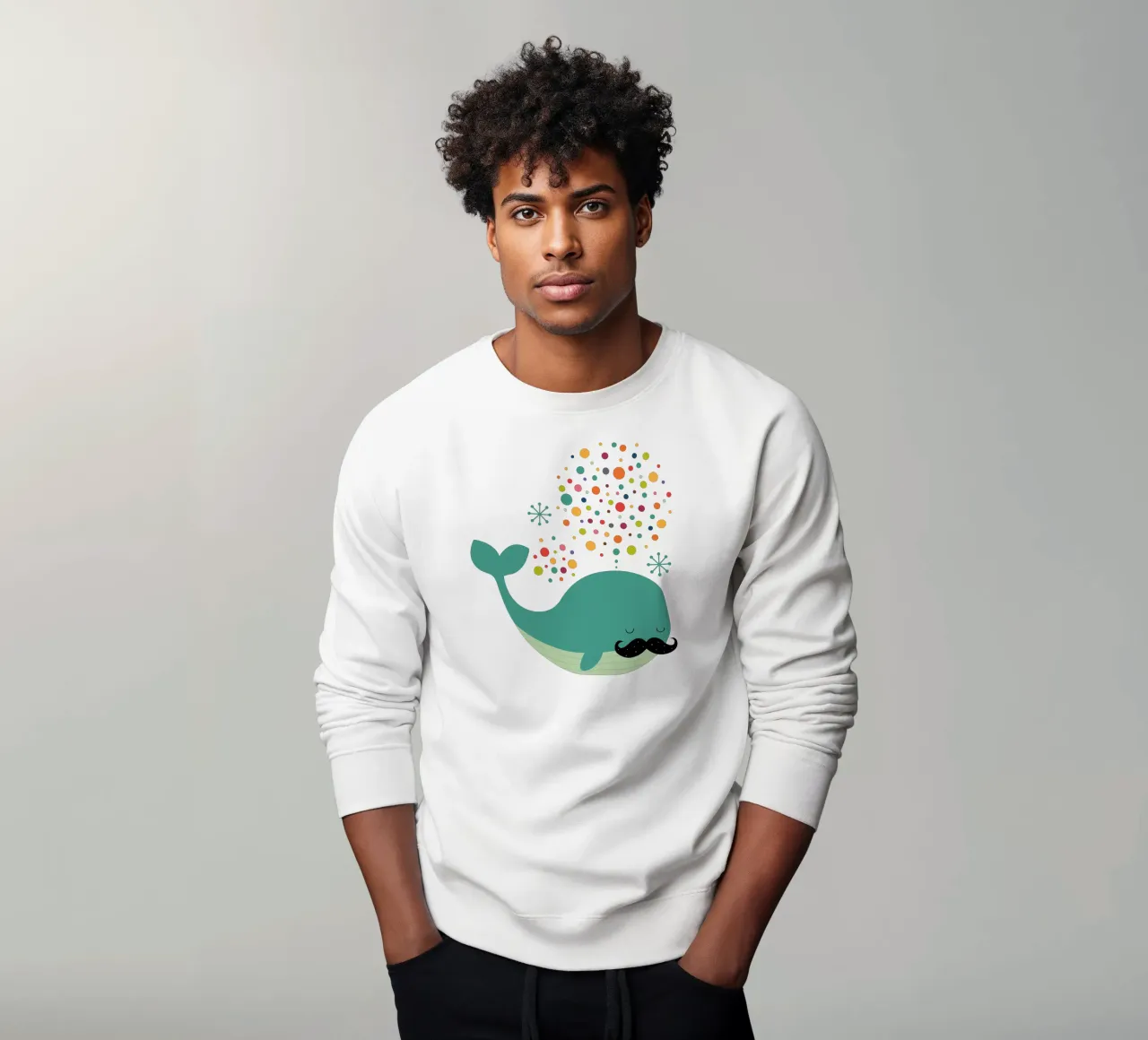 Balena di fuoco felpa da Andy Westface