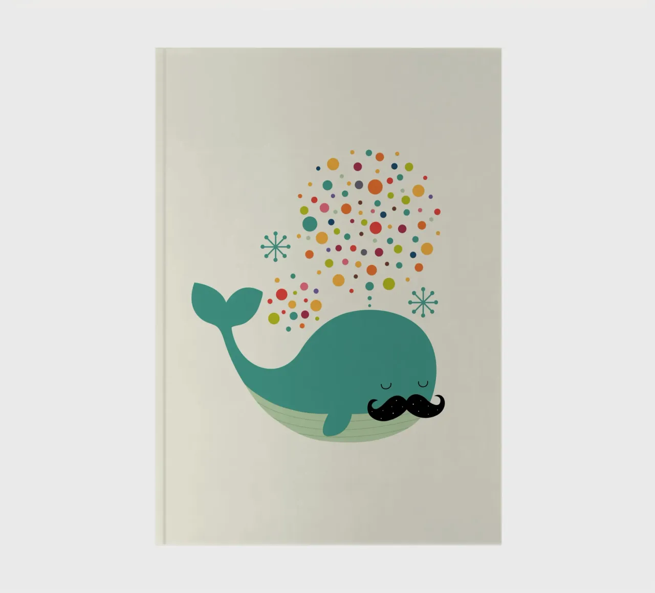 Baleine à feu carnet de notes de Andy Westface