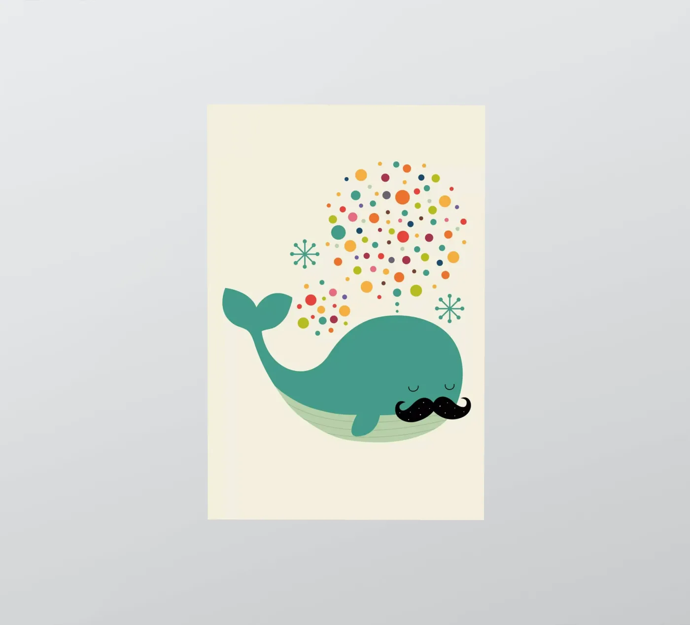 Firewhale sticker by Andy Westface