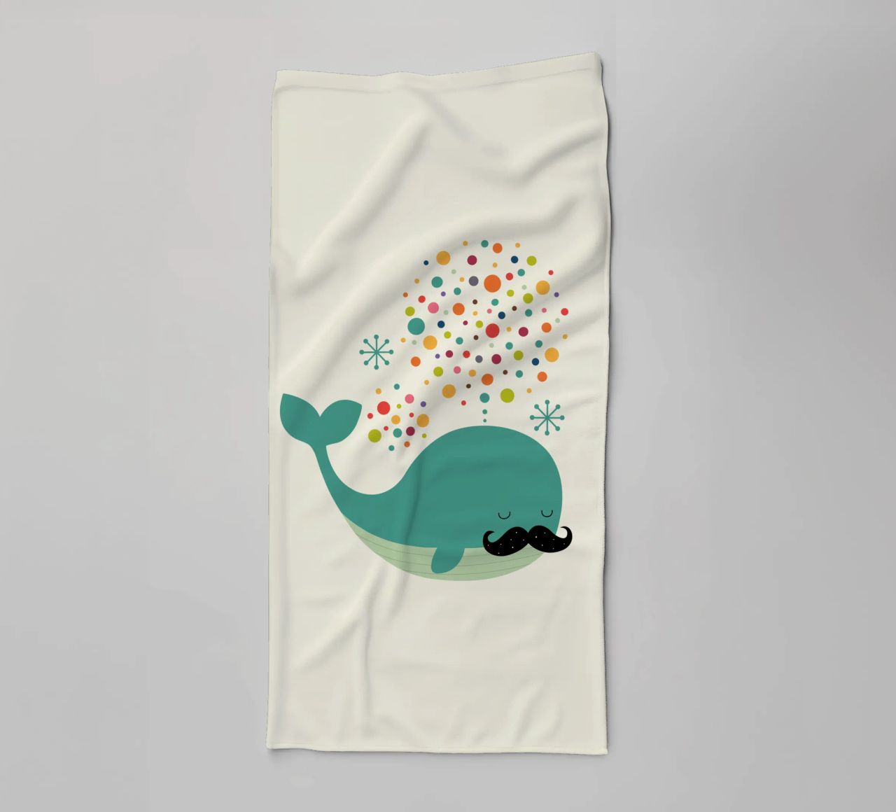 Firewhale towel by Andy Westface