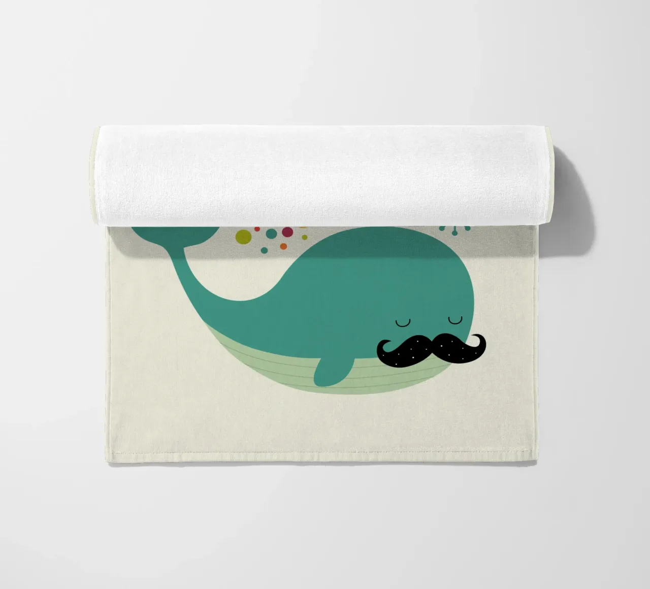 Balena di fuoco telo mare da Andy Westface