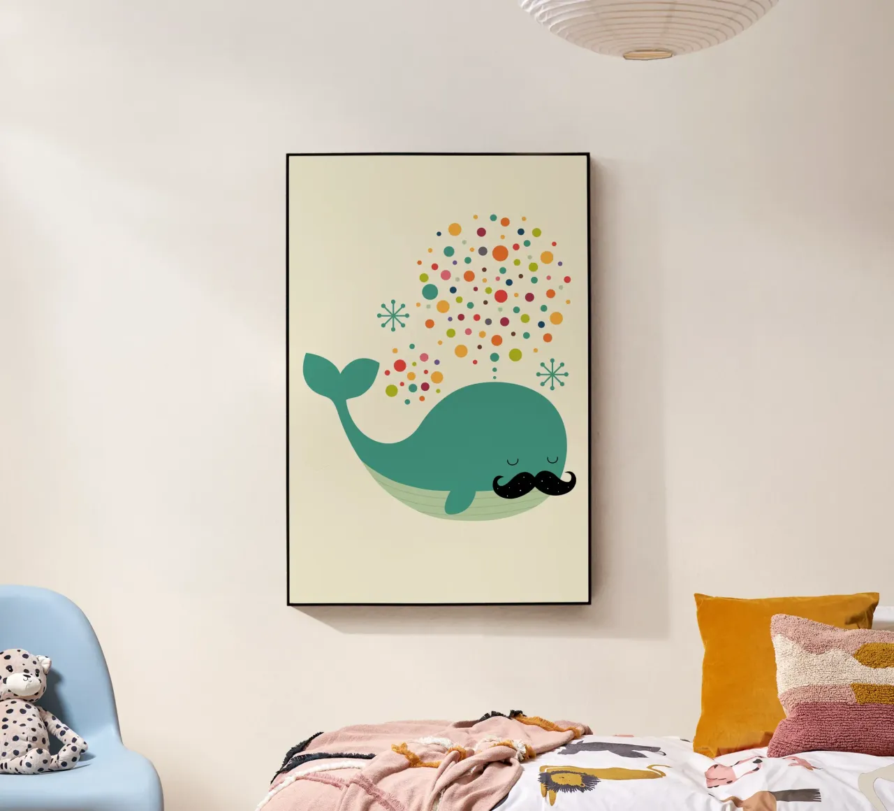 Balena di fuoco plexiglass da Andy Westface