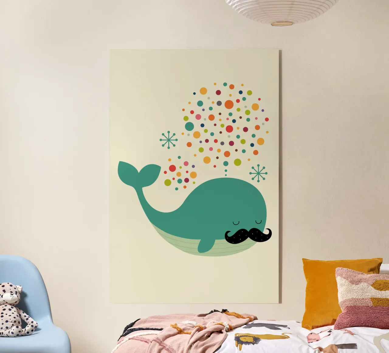 Balena di fuoco plexiglass da Andy Westface