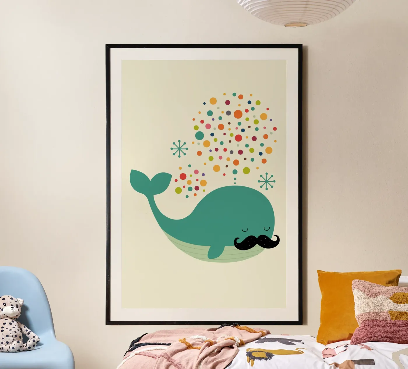 Baleine à feu poster de Andy Westface