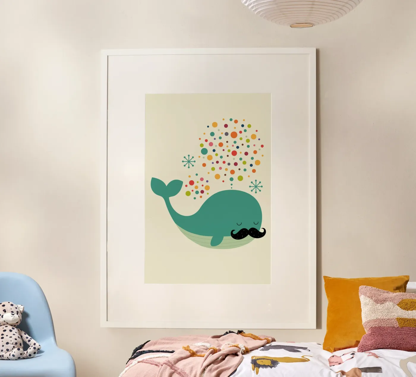 Baleine à feu poster de Andy Westface