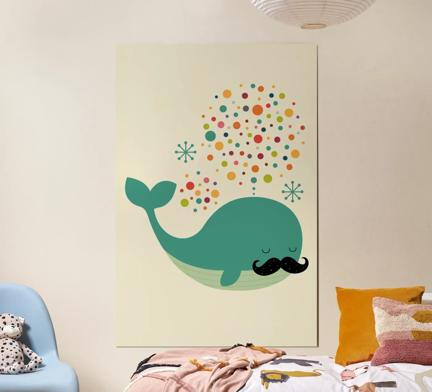 Baleine à feu poster de Andy Westface