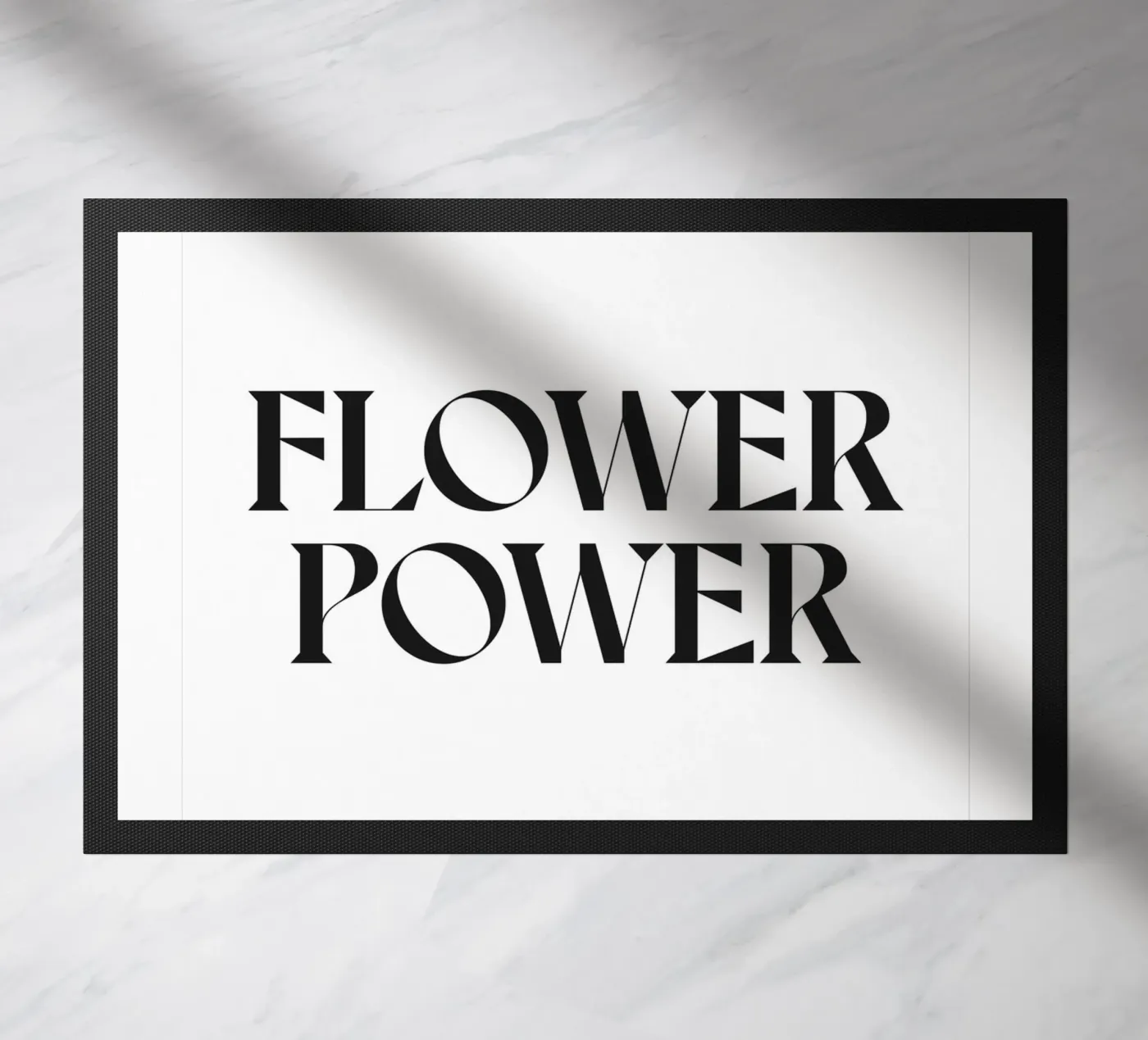 FLOWER POWER doormat by n.4