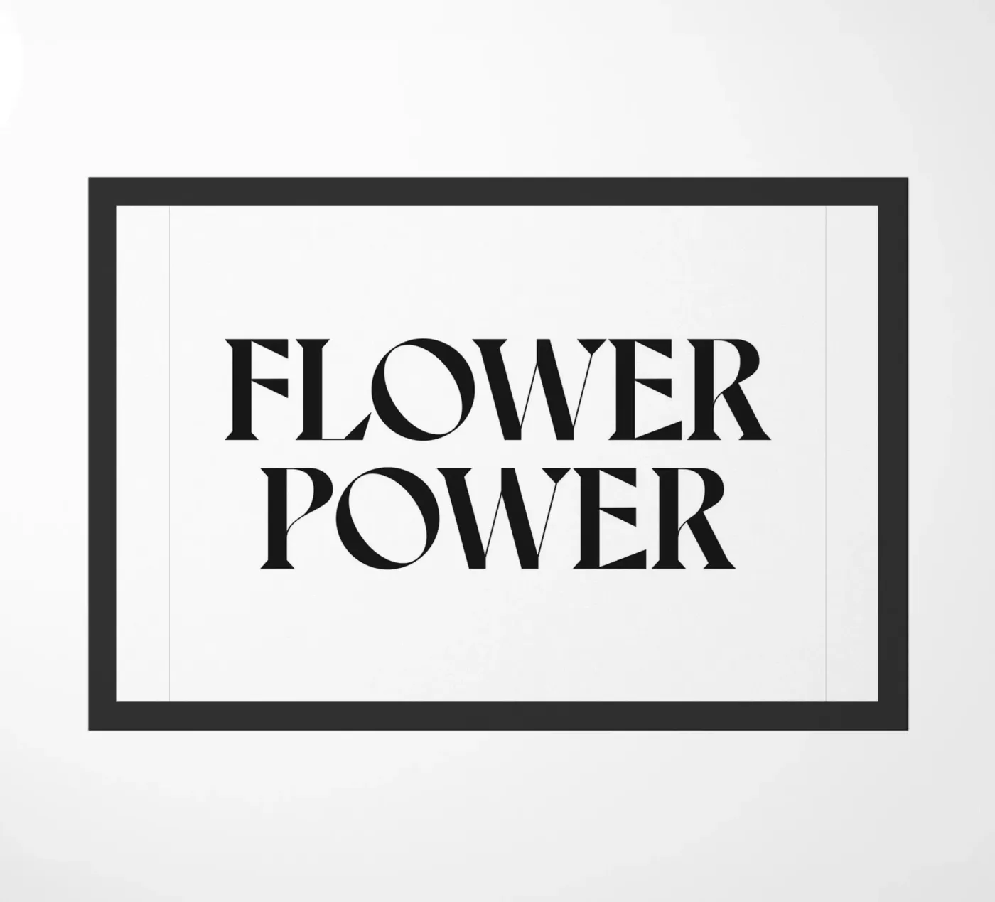 FLOWER POWER doormat by n.4