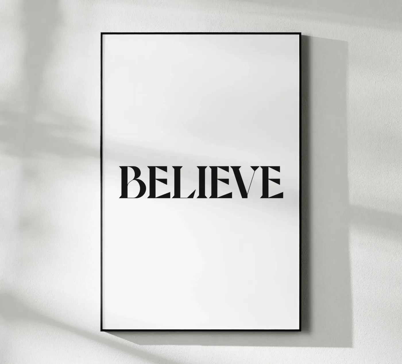 BELIEVE acryl van n.4