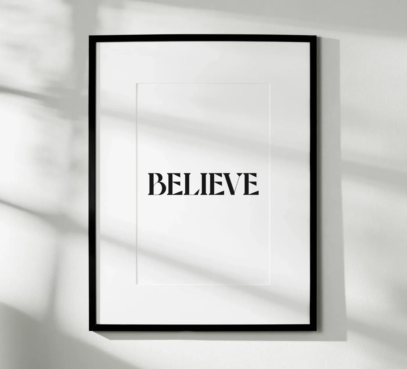 BELIEVE poster da n.4