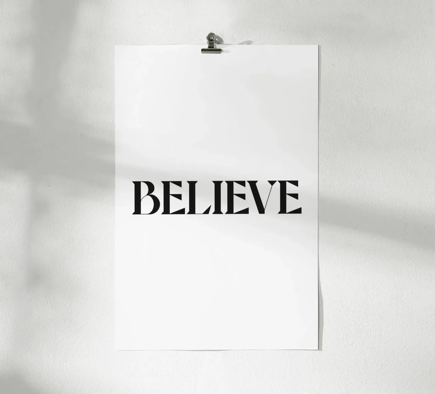 BELIEVE poster da n.4