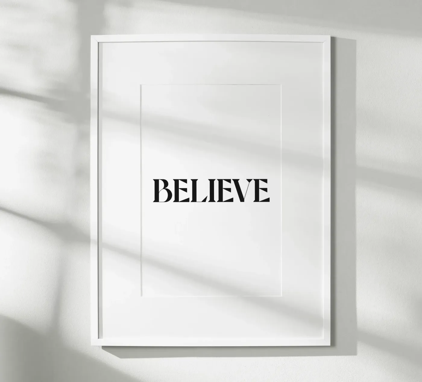 BELIEVE poster da n.4