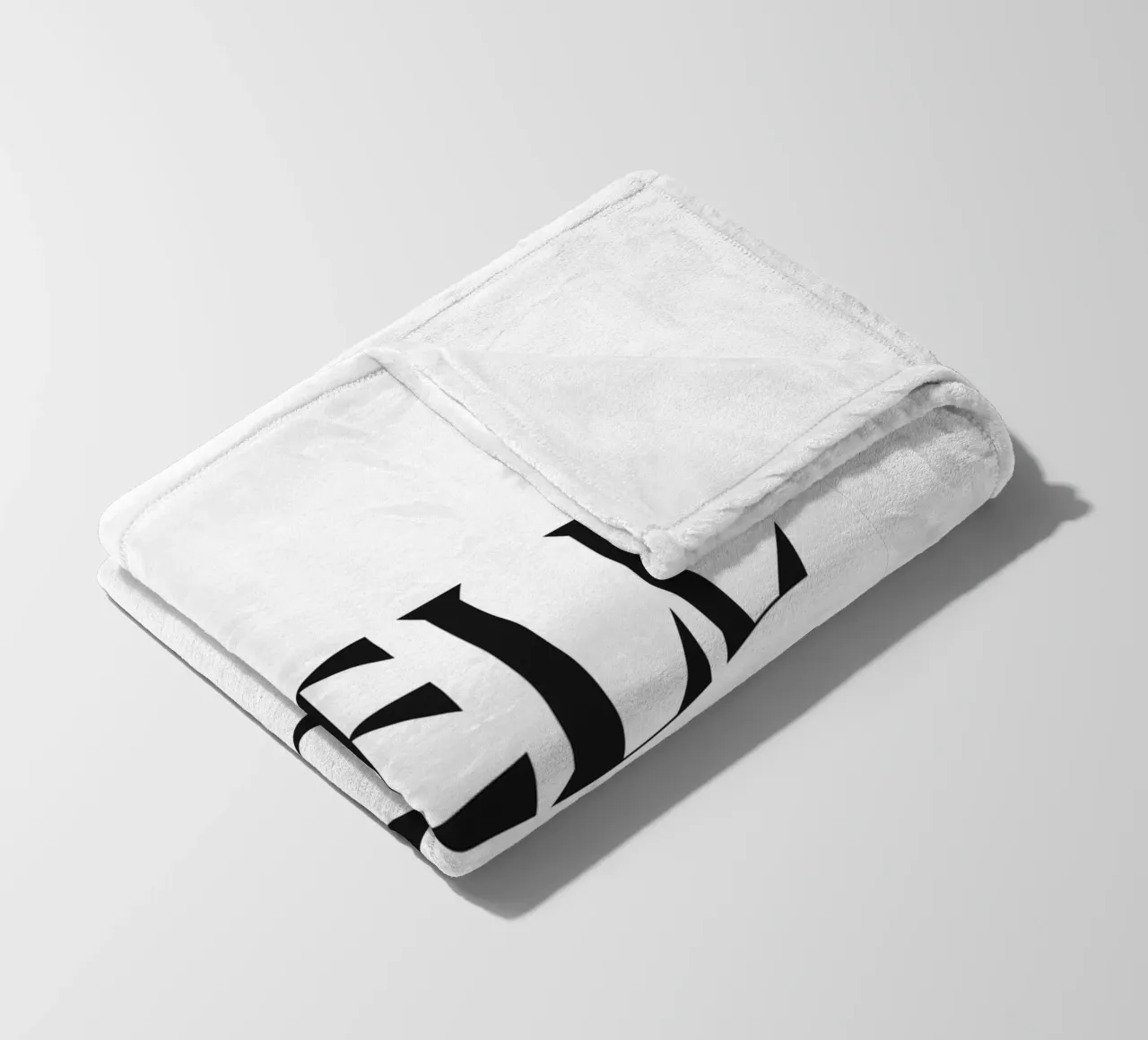 WELL DONE fleece blanket by n.4
