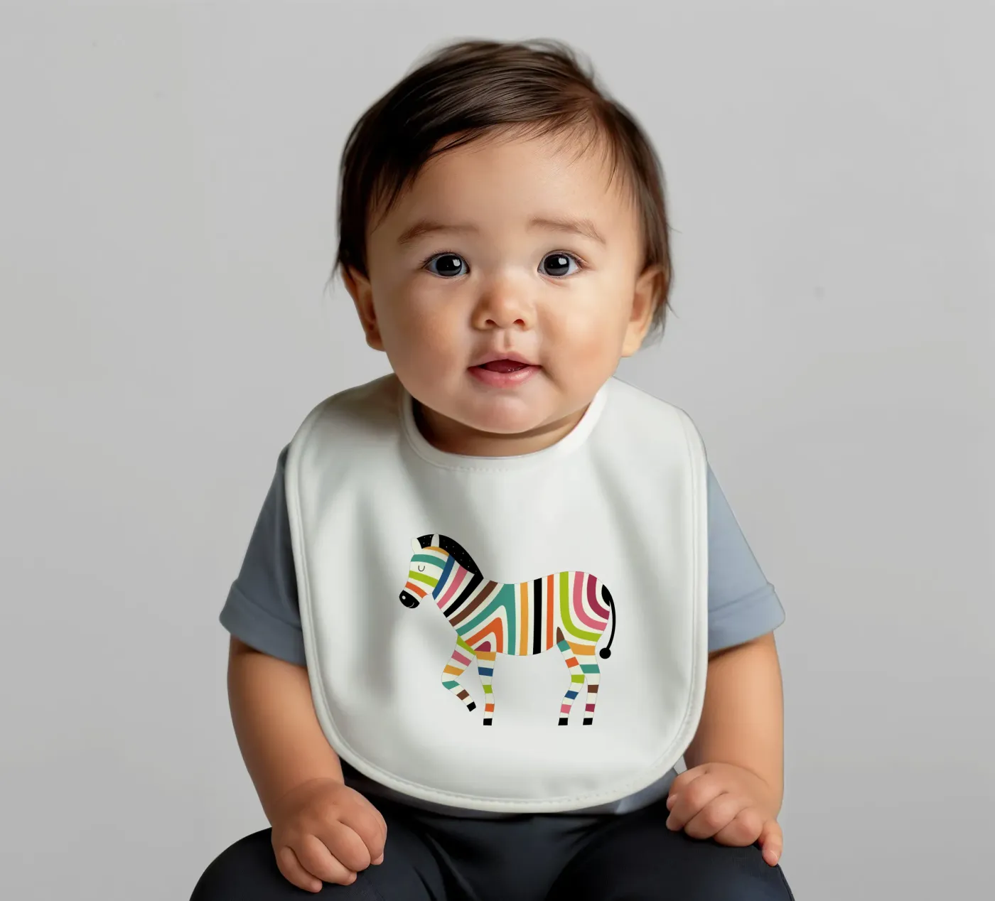 Magic Code baby bib by Andy Westface
