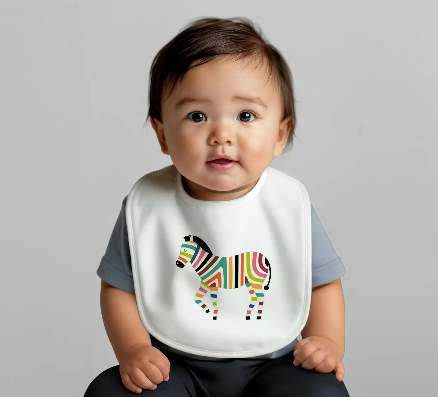 Magic Code baby bib by Andy Westface