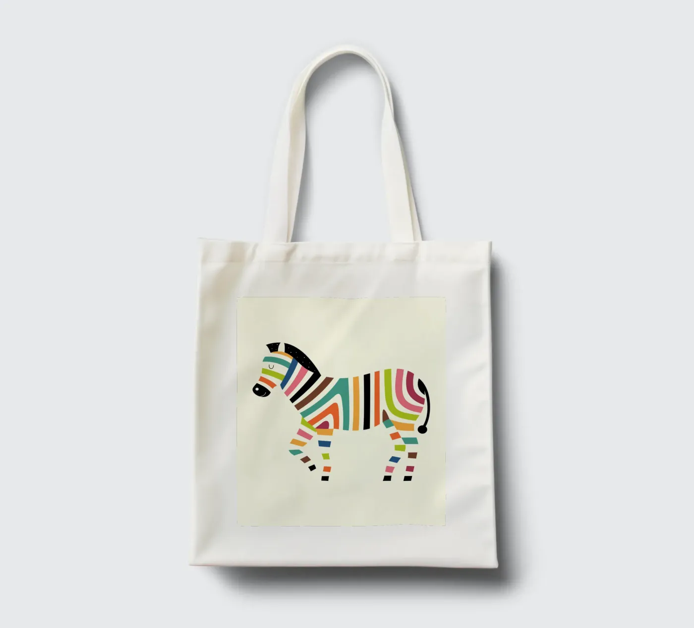 Magische code jute draagtas van Andy Westface