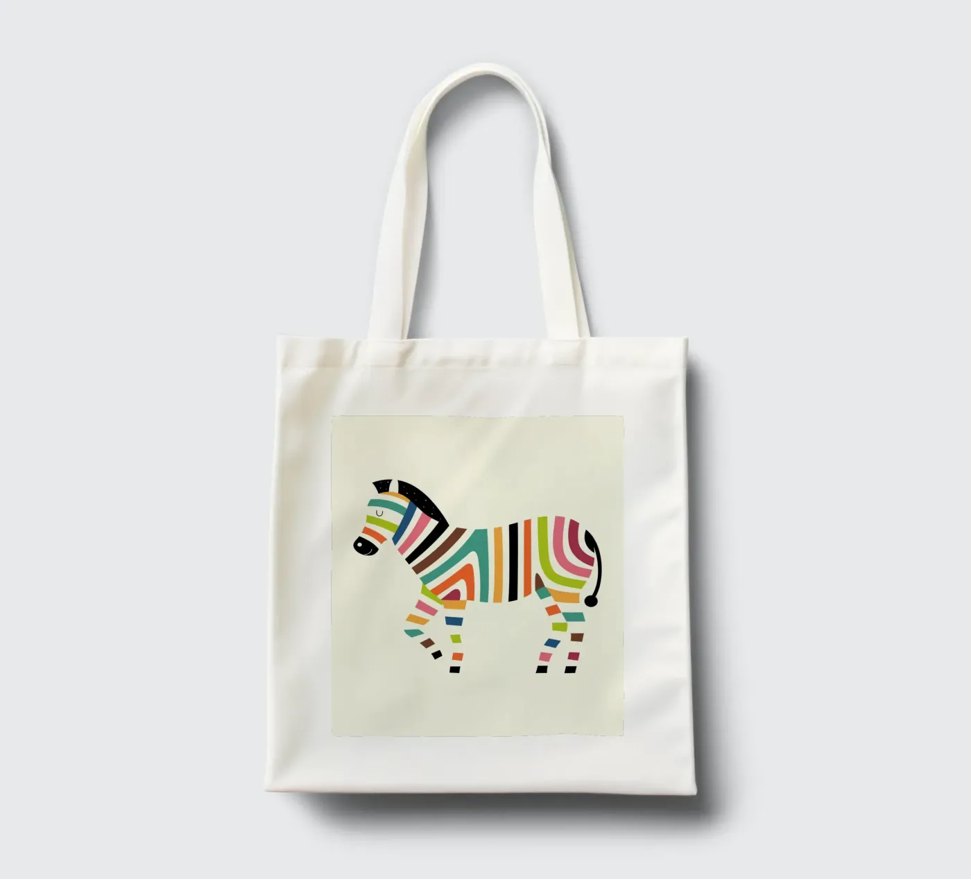 Magische code jute draagtas van Andy Westface