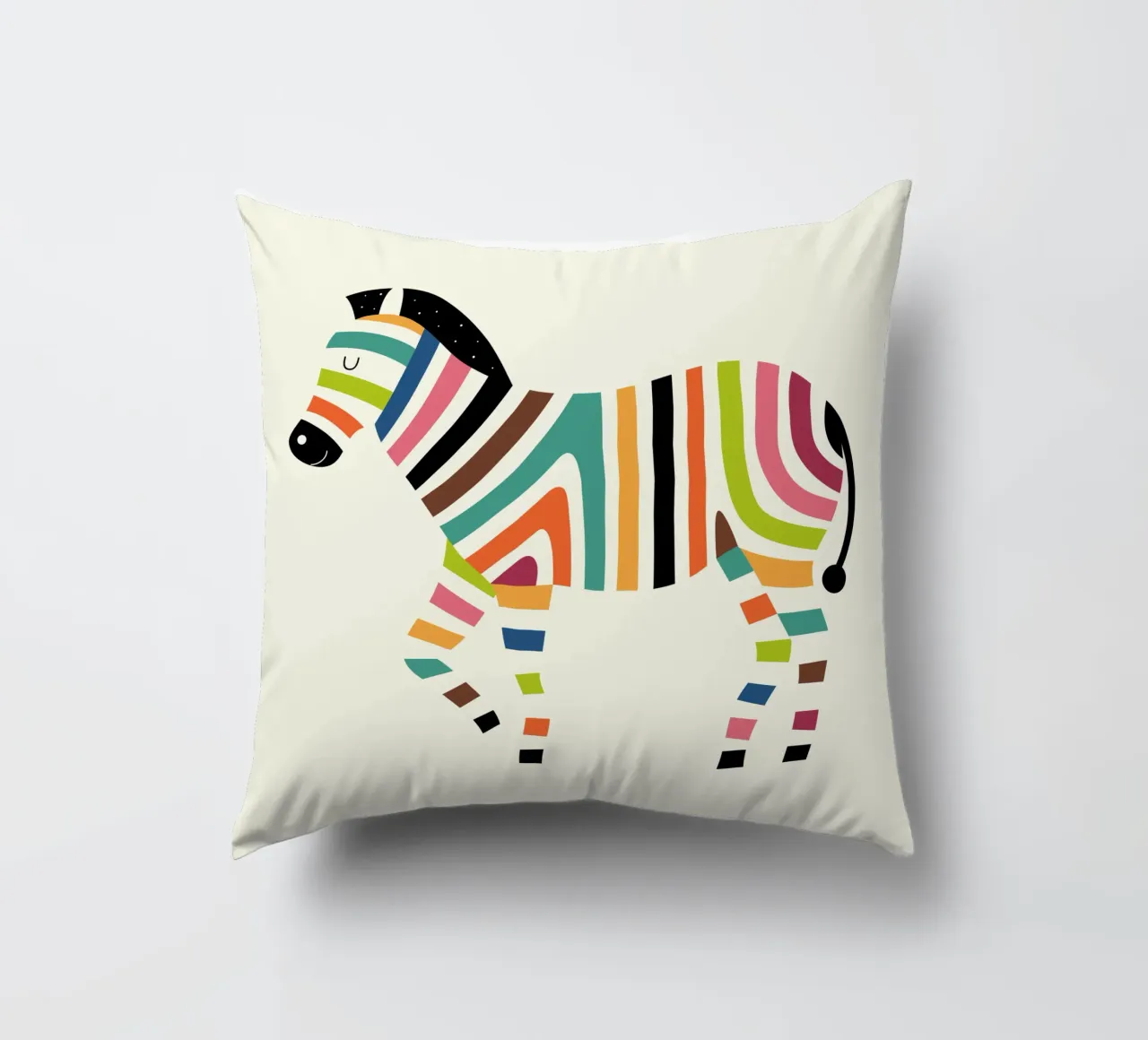Magic Code decorative cushion by Andy Westface