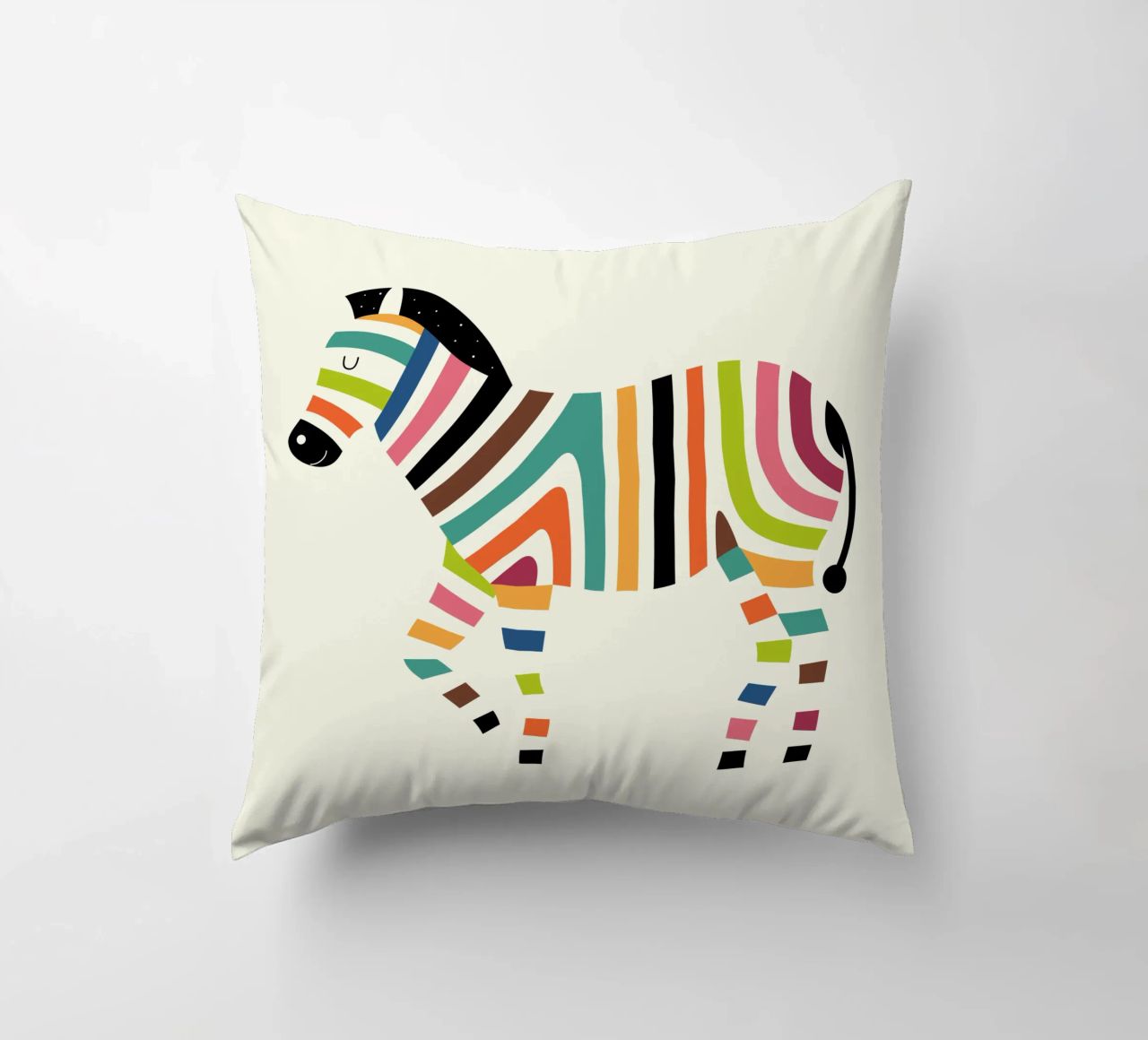 Magic Code decorative cushion by Andy Westface