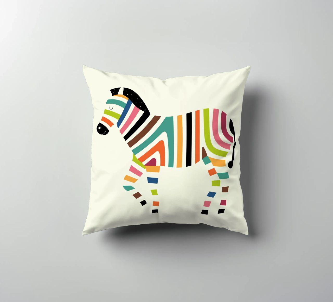Magic Code decorative cushion by Andy Westface
